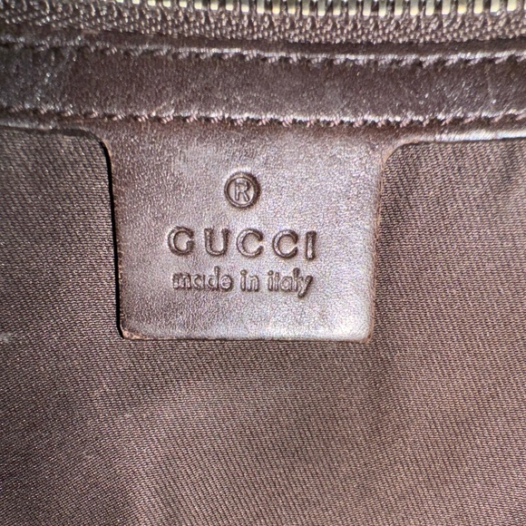 Gucci Monogram Signature Reins Tote Vintage - Picture 3 of 5